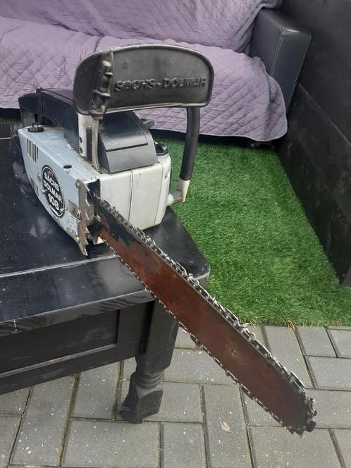 Kettingzaag sachs dolmar 108 OPKNAPPER schuurvonst, Doe-het-zelf en Verbouw, Gereedschap | Zaagmachines, Zo goed als nieuw, Kettingzaag