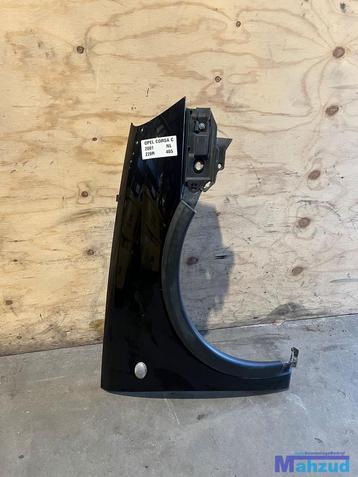 OPEL CORSA C Zwart Z20R rechts voorscherm 2000-2005 beschikbaar voor biedingen