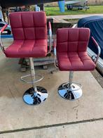 2 Boot krukken bar kruk leder verstelbare Chrome voet, 1 kruk, Ophalen, 60 tot 90 cm