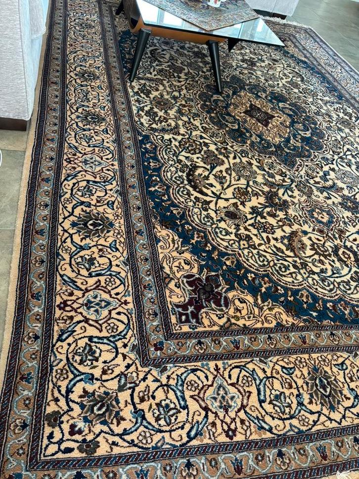 Perzisch Nain tapijt – XXL, Huis en Inrichting, Stoffering | Tapijten en Kleden, Zo goed als nieuw, 200 cm of meer, Rechthoekig