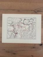 Stadsarchief landkaart Bergen op Zoom 30x40 cm, Ophalen of Verzenden