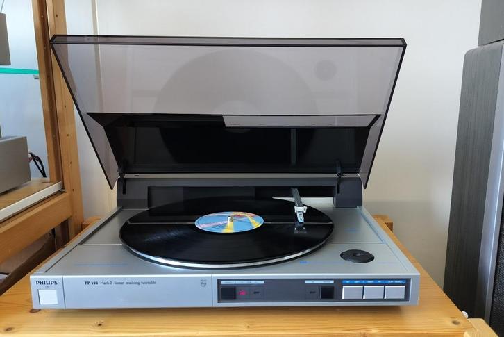 Philips FP146 Mark II automatische platenspeler, Audio, Tv en Foto, Platenspelers, Gebruikt, Platenspeler, Philips, Automatisch