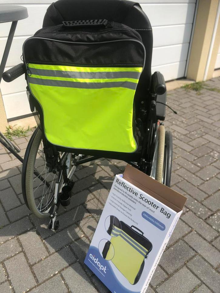 Nieuwe tas voor achterop de Rolstoel of Scootmobiel, Diversen, Rolstoelen, Nieuw, Handbewogen rolstoel, Ophalen of Verzenden