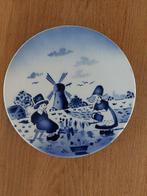 wandbord molen, jongen en meisje, Ophalen of Verzenden