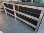 RVS Rek / Werkbank, Ophalen, Gebruikt