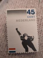 Nederlandse Postzegel 45 cent - Schaatsen pf 1982, Ophalen of Verzenden, Na 1940, Postfris
