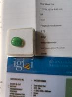 Emerald Natural 4.11ct, Ophalen of Verzenden, Zo goed als nieuw