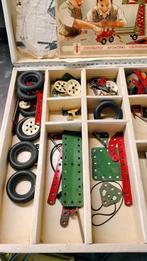 Vintage Speelgoed constructor Jafoworks hijskraan, Verzamelen, Speelgoed, Gebruikt, Ophalen