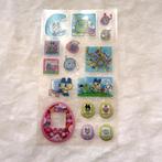 Tamagotchi Mascot Transparant Stickervel met hologram ster a, Verzenden, Nieuw, Overige typen, Overige merken