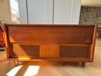 Vintage Grundig Radiomeubel met Philips Platenspeler, Audio, Tv en Foto, Platenspelers, Ophalen, Gebruikt, Platenspeler, Philips