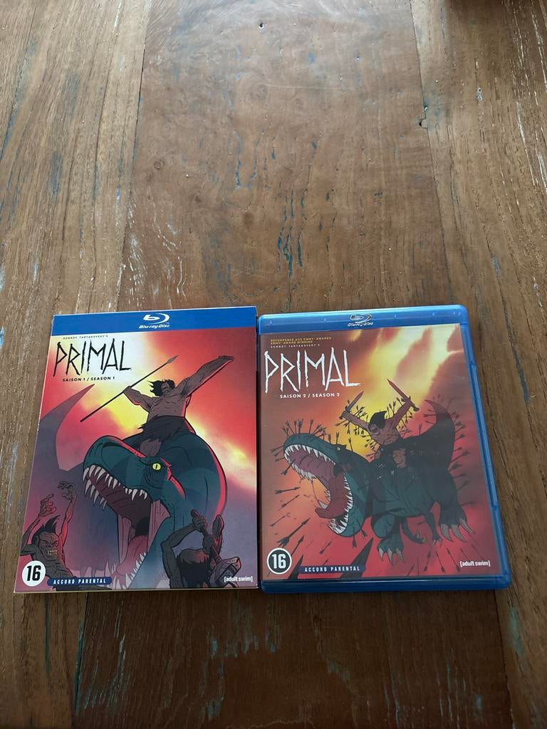 Primal S1 & S2 blu ray, Cd's en Dvd's, Verzenden, Zo goed als nieuw, Avontuur