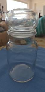 bokaal in glas met plastiek sluitring, Ophalen of Verzenden, Zo goed als nieuw