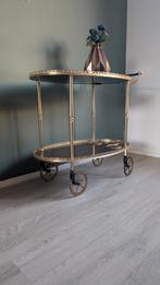 Vintage Drank karretje jaren 60/70, Huis en Inrichting, Ophalen of Verzenden, Rechthoekig, Minder dan 55 cm, 60 cm of meer