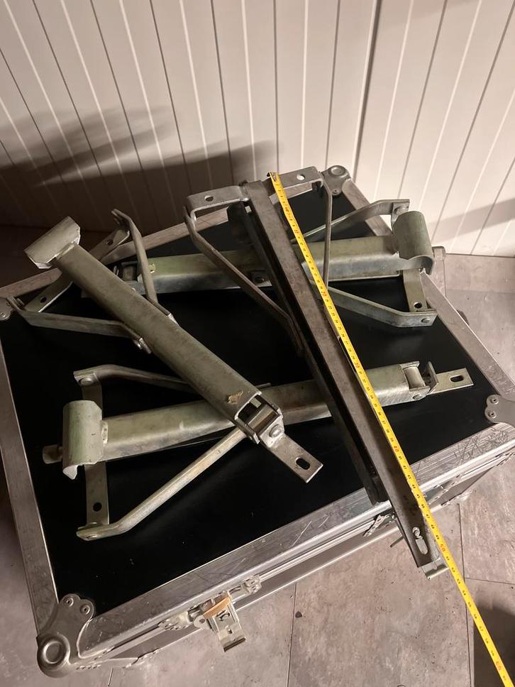 Caravan/Trailer Uitdraai Poten - 4 Stuks, Caravans en Kamperen, Kampeeraccessoires, Ophalen of Verzenden