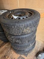 Renault scenic model 2010 winterbanden + stalen velg, Gebruikt, 16 inch, Banden en Velgen, Onbekend