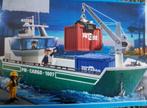 Container schip playmobil, Ophalen, Zo goed als nieuw, Complete set