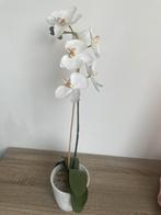 NEP ORCHIDEE IN AARDEWERK POT, Verzenden, Zo goed als nieuw
