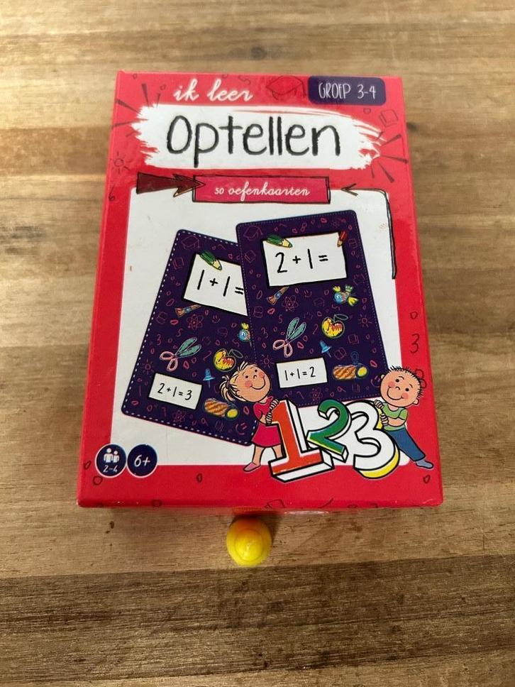Ik leer optellen, per doosje te koop, Kinderen en Baby's, Speelgoed | Educatief en Creatief, Zo goed als nieuw, Rekenen, Ophalen of Verzenden