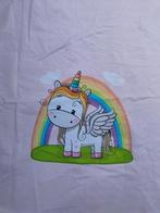 Unicorn / rainbow baby paneel deel, 120 cm of meer, Nieuw, Ophalen of Verzenden, Katoen