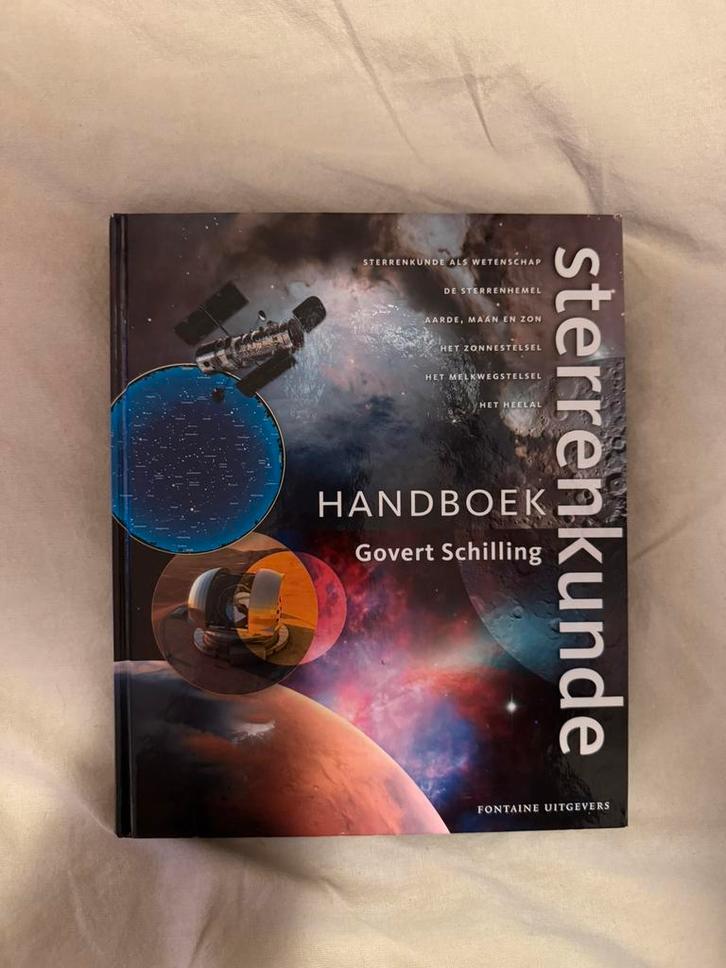 Govert Schilling - Handboek sterrenkunde, Boeken, Wetenschap, Zo goed als nieuw, Natuurwetenschap, Ophalen of Verzenden