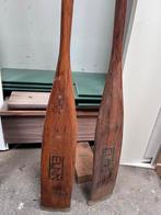 Oude roeispanen - 2.40 meter, Watersport en Boten, Ophalen of Verzenden, Gebruikt