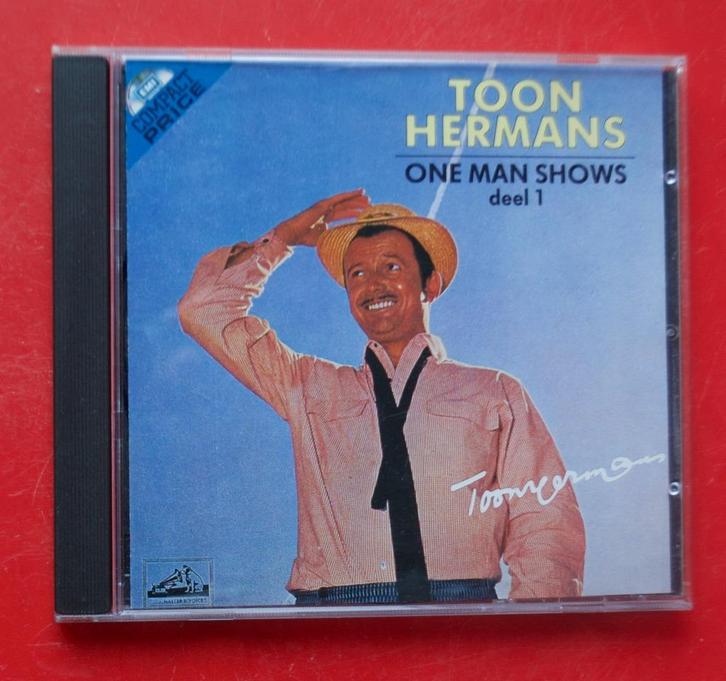 2x cd Toon Hermans One man shows deel 1 en 2 cabaret, Cd's en Dvd's, Cd's | Verzamelalbums, Zo goed als nieuw, Nederlandstalig