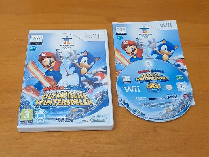 OPRUİMEN | Wii Mario & Sonic op de Olympische Winter, Spelcomputers en Games, Games | Nintendo Wii, Gebruikt, Sport, 3 spelers of meer
