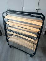 Opklapbed met lattenbodem, Ophalen, Verstelbaar, 90 cm, Eenpersoons