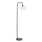 Vloerlamp Baylie Zwart / Helder Glas van Light & Living, Ophalen, Light and living, ., Nieuw