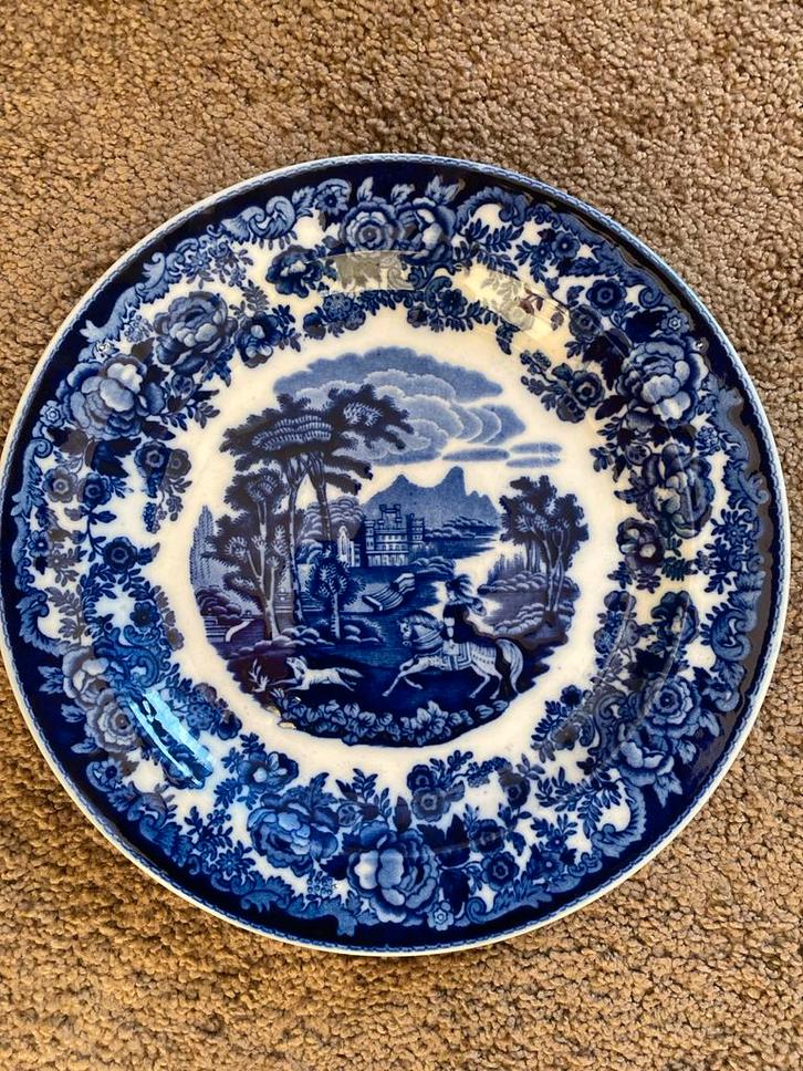 Amazone Petrus Ragout Bord, Antiek en Kunst, Antiek | Wandborden en Tegels, Ophalen of Verzenden