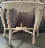 Brocante sidetable - wit, Ophalen, Gebruikt, Minder dan 50 cm, Minder dan 25 cm