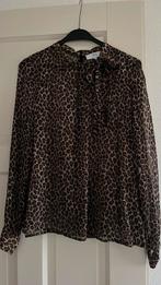 Tijgerprint Blouse maat 40, Ophalen of Verzenden, Zo goed als nieuw, Maat 38/40 (M), Bruin