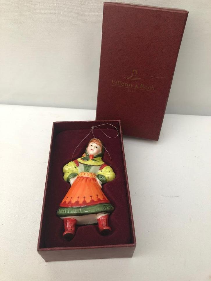 Villeroy & Boch porselein - Tonya Ornament hanger - Kerst, Diversen, Kerst, Zo goed als nieuw, Ophalen of Verzenden