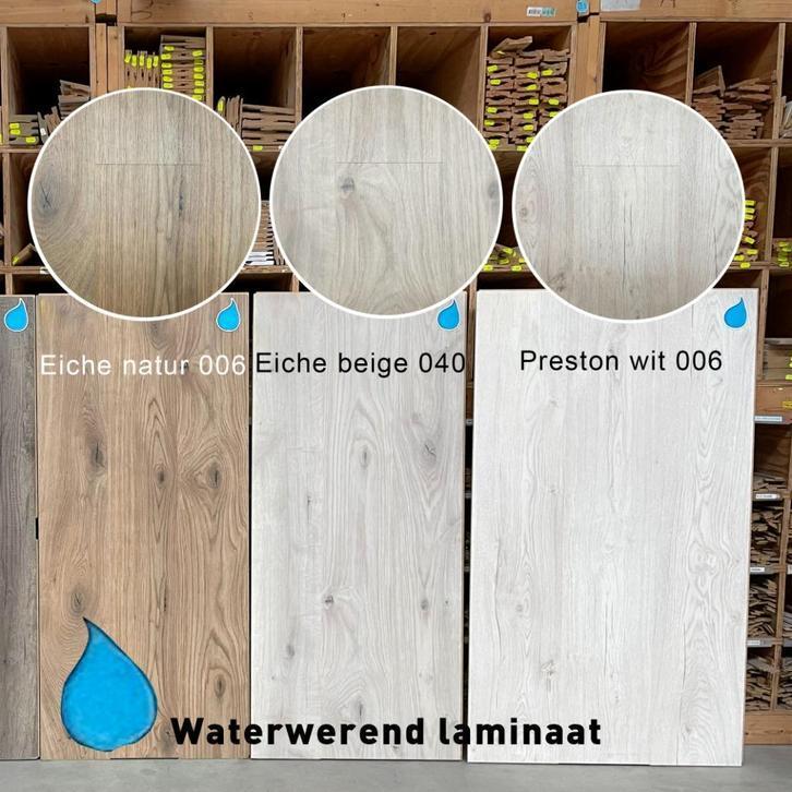 Laminaat waterwerend | OUTLET | GreenTec | Div. kleuren, Doe-het-zelf en Verbouw, Vloerdelen en Plavuizen, Nieuw, Laminaat, Hout