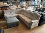 Beige hoekbankstel, Huis en Inrichting, Fauteuils, Ophalen of Verzenden, Zo goed als nieuw