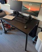 IKEA Sandsberg Tafel zwart 110x67cm, Huis en Inrichting, Tafels | Eettafels, Ophalen, Gebruikt, 100 tot 150 cm, 50 tot 100 cm