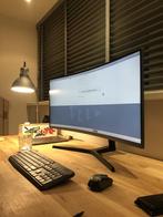 Samsung C34H890WJU Zwart monitor, 3 tot 5 ms, VA, Full HD, SAMSUNG