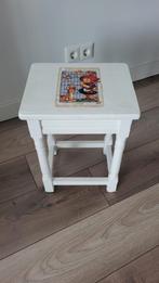 Brocant krukje/nachtkastje met Ikke plaatje, Antiek en Kunst, Ophalen