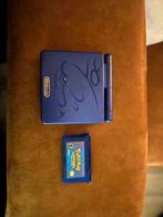 Gameboy advance SP Kyogre edition Pokemon, Gebruikt, 1 speler, Ophalen of Verzenden, Role Playing Game (Rpg)