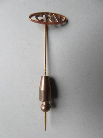 Gouden Christelijk Nationaal Vakverbond / CNV speld beschikbaar voor biedingen