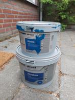 +/- 6 liter verf van Drost Alaska+ kleur blue tang (blauw), Ophalen, 5 tot 10 liter, Blauw, Verf