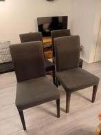 4 eetkamer stoelen, Ophalen, Gebruikt, Overige kleuren, Stof
