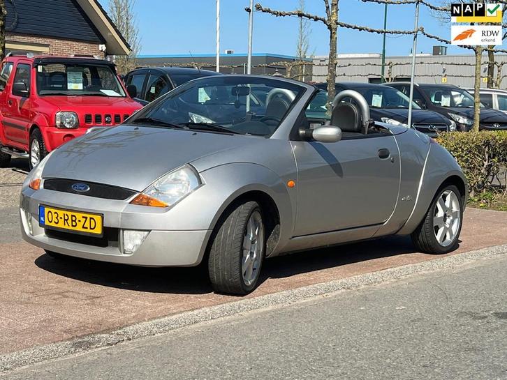 Ford Streetka 1.6 CABRIO * 71.598KM! I APK 05-2026!, Auto's, Ford, Bedrijf, Te koop, Ka, ABS, Airbags, Centrale vergrendeling