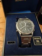 Vintage Seiko World timer Quartz - Zeldzaam!, Ophalen of Verzenden, Gebruikt