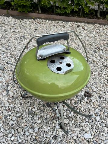 Weber Smokey Joe BBQ appeltjes groen beschikbaar voor biedingen
