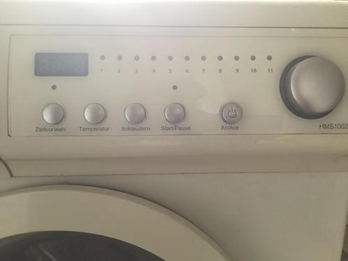 Wasmachine HAIER HMS1002AA, Witgoed en Apparatuur, Wasmachines, Zo goed als nieuw, Voorlader, 4 tot 6 kg, 85 tot 90 cm, 1200 tot 1600 toeren