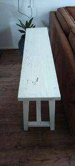 Houten sidetable / wandtafel, Huis en Inrichting, Tafels | Bijzettafels, Gebruikt, Ophalen of Verzenden, Landelijk, 75 cm of meer