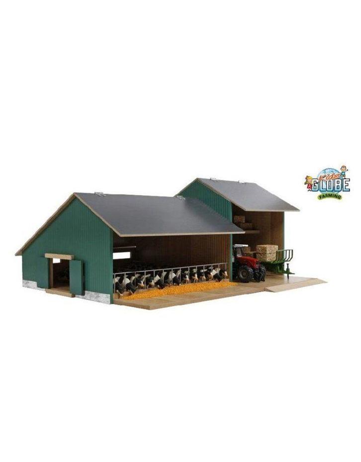 kidsglobe stal met loods kg 610200 koeien past bij siku, Hobby en Vrije tijd, Modelauto's | 1:32, Nieuw, Tractor of Landbouw, SIKU