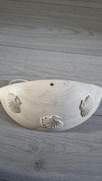 Vintage Schelp Wandlamp, Huis en Inrichting, Lampen | Wandlampen, Ophalen of Verzenden, Gebruikt, Overige materialen, Vintage