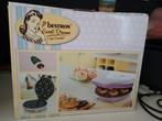Bestron Donut Maker - Nieuw in doos!, Ophalen of Verzenden, Uitneembare platen, Nieuw